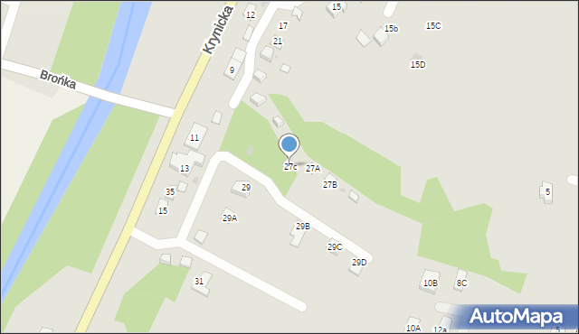 Ciężkowice, Cieszki, 27c, mapa Ciężkowice