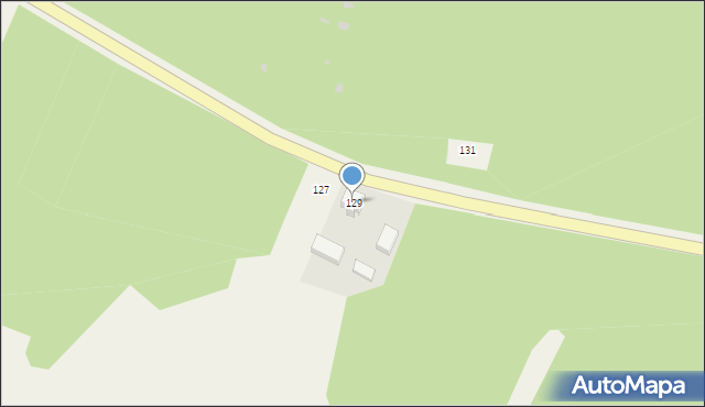 Ciężkowice, Ciężkowice, 129, mapa Ciężkowice