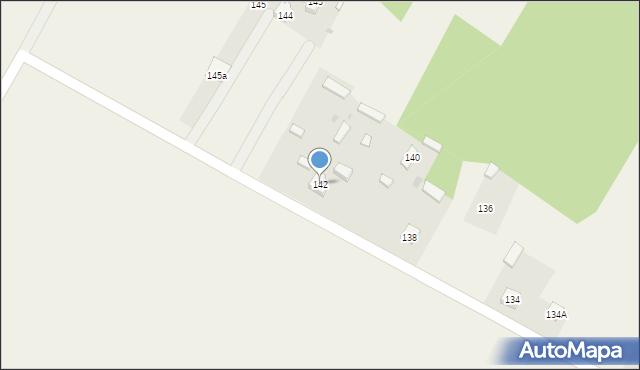 Ciężkowice, Ciężkowice, 142, mapa Ciężkowice