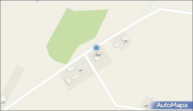 Ciężkowice, Ciężkowice, 159a, mapa Ciężkowice