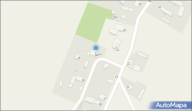 Ciężkowo, Ciężkowo, 24, mapa Ciężkowo