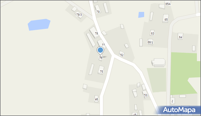 Ciosaniec, Ciosaniec, 76, mapa Ciosaniec