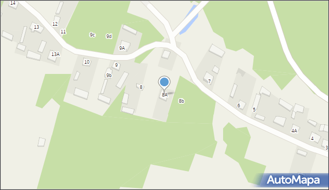 Ciotusza Nowa, Ciotusza Nowa, 8A, mapa Ciotusza Nowa