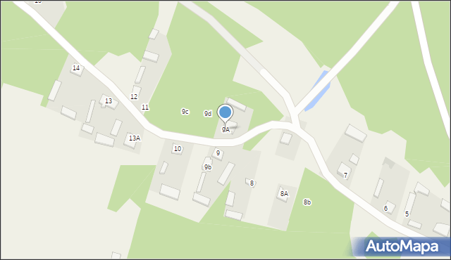 Ciotusza Nowa, Ciotusza Nowa, 9A, mapa Ciotusza Nowa