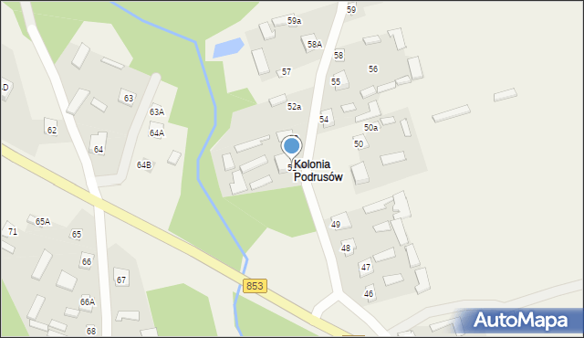 Ciotusza Stara, Ciotusza Stara, 51, mapa Ciotusza Stara