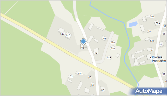 Ciotusza Stara, Ciotusza Stara, 64C, mapa Ciotusza Stara