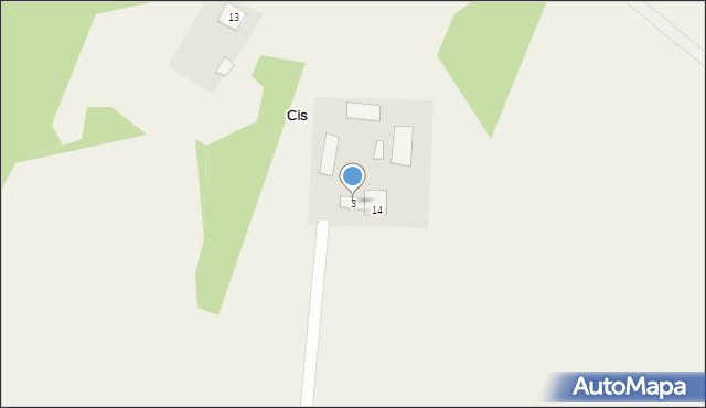 Cis, Cis, 3, mapa Cis