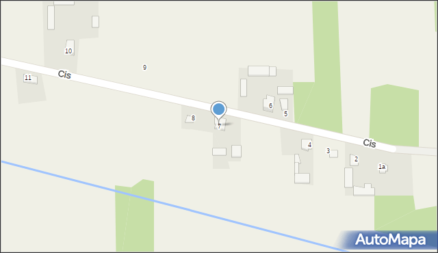 Cis, Cis, 7, mapa Cis