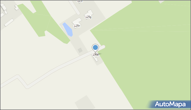 Cisew, Cisew, 106a, mapa Cisew