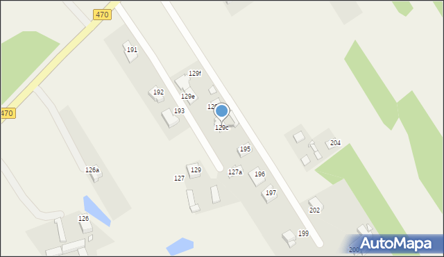 Cisew, Cisew, 129c, mapa Cisew