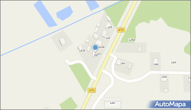 Cisew, Cisew, 142, mapa Cisew