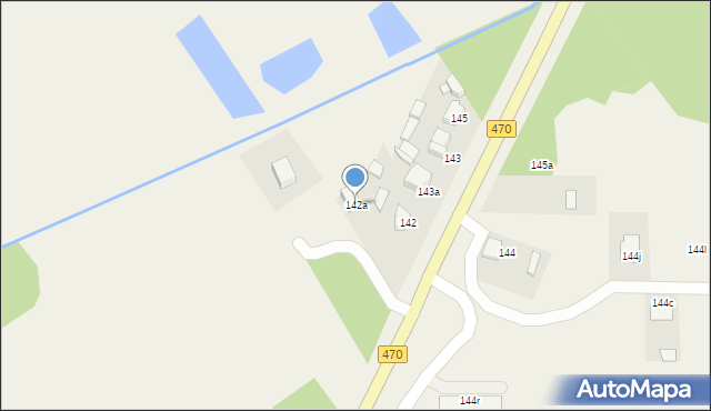 Cisew, Cisew, 142a, mapa Cisew