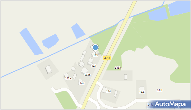 Cisew, Cisew, 145, mapa Cisew