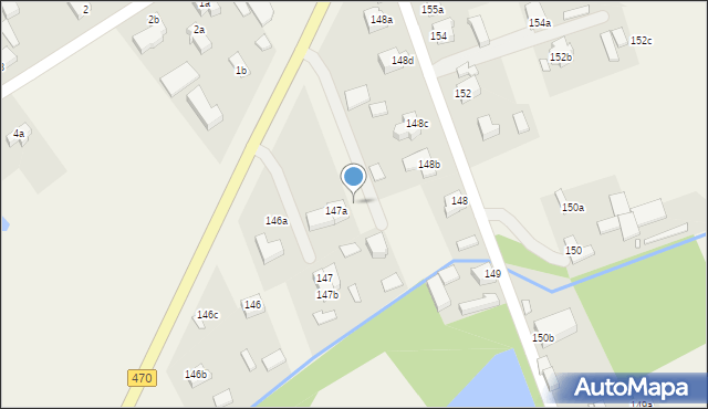 Cisew, Cisew, 148e, mapa Cisew
