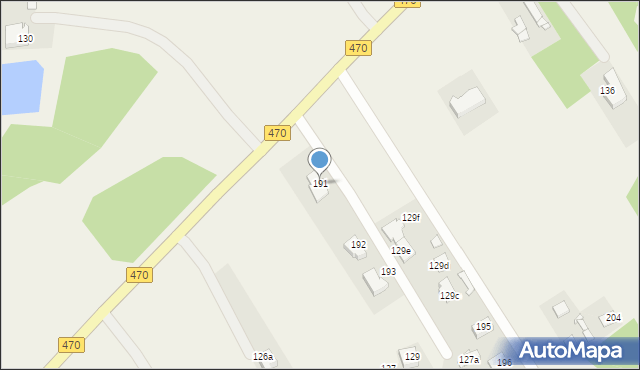 Cisew, Cisew, 191, mapa Cisew