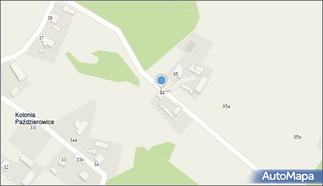 Cisew, Cisew, 94, mapa Cisew