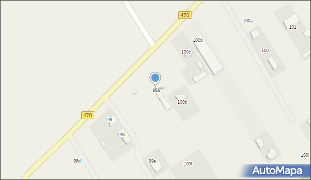 Cisew, Cisew, 99a, mapa Cisew