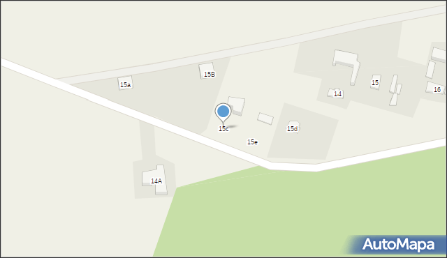 Cisewo, Cisewo, 15c, mapa Cisewo