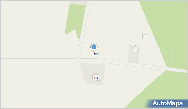 Cisewo, Cisewo, 17b, mapa Cisewo