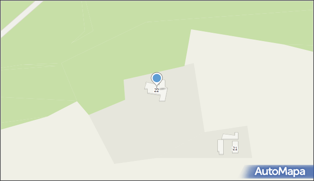 Cisewo, Cisewo, 22, mapa Cisewo