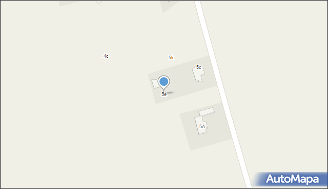 Cisewo, Cisewo, 5e, mapa Cisewo