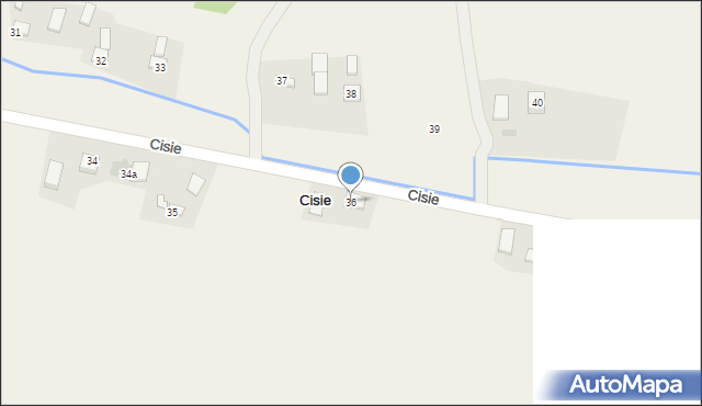 Cisie, Cisie, 36, mapa Cisie
