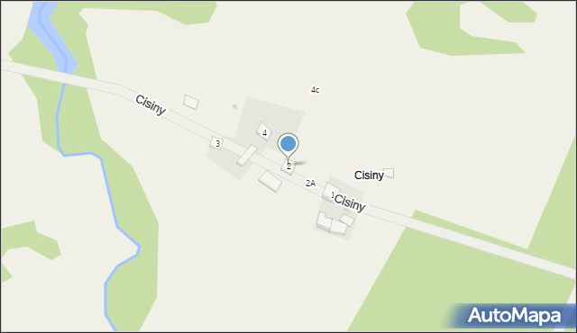 Cisiny, Cisiny, 2, mapa Cisiny