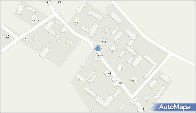 Cisk, Cisk, 13, mapa Cisk