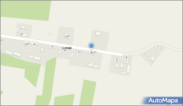 Cisów, Cisów, 10, mapa Cisów