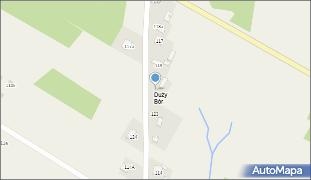 Cisów, Cisów, 121, mapa Cisów