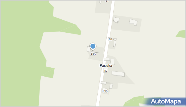 Cisów, Cisów, 88A, mapa Cisów