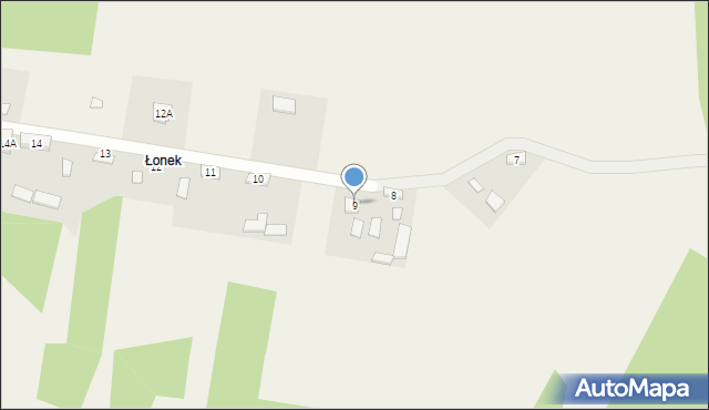 Cisów, Cisów, 9, mapa Cisów