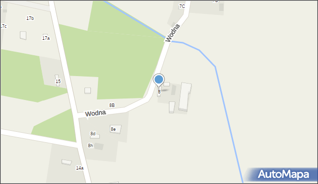 Cisów, Cisów, 8, mapa Cisów