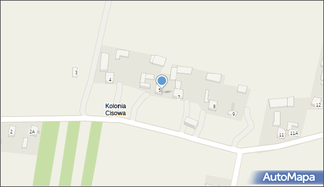 Cisowa, Cisowa, 6, mapa Cisowa