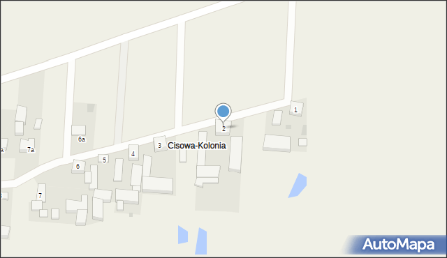 Cisowa, Cisowa, 2, mapa Cisowa
