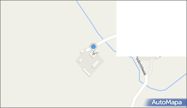 Cisówek, Cisówek, 28, mapa Cisówek