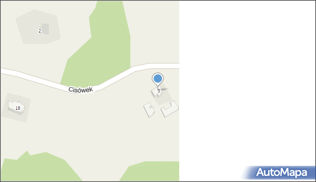 Cisówek, Cisówek, 3, mapa Cisówek