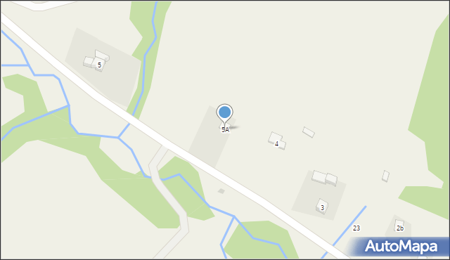 Cisowiec, Cisowiec, 5A, mapa Cisowiec