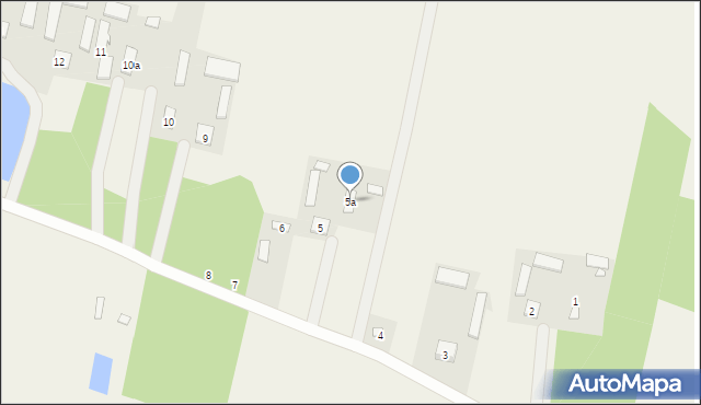Cisówka, Cisówka, 5a, mapa Cisówka