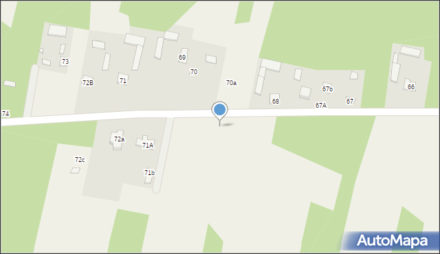 Cisówka, Cisówka, 70b, mapa Cisówka