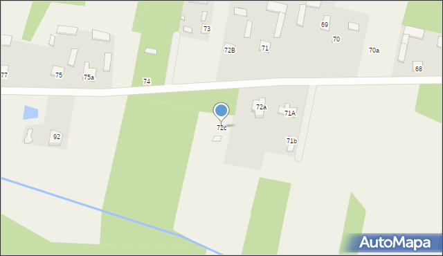Cisówka, Cisówka, 72c, mapa Cisówka
