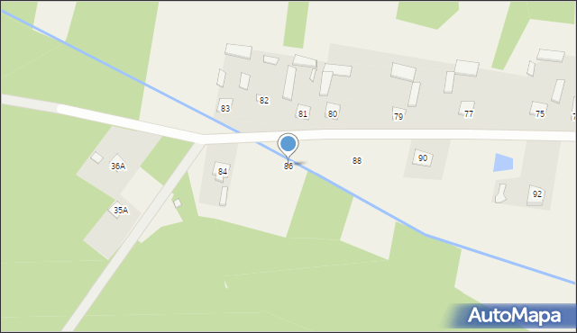 Cisówka, Cisówka, 86, mapa Cisówka