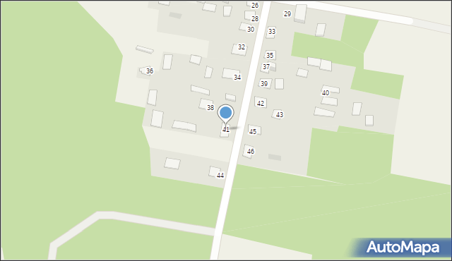 Cisówka, Cisówka, 41, mapa Cisówka