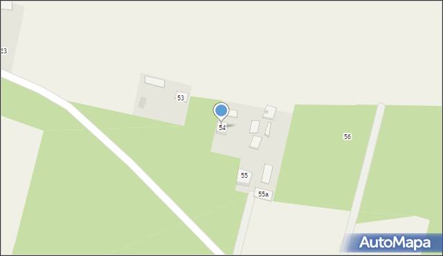 Cisówka, Cisówka, 54, mapa Cisówka