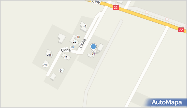 Cisy, Cisy, 34, mapa Cisy