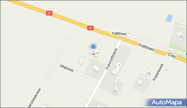 Cisy, Cisy, 4a, mapa Cisy