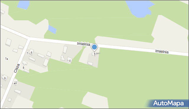 Cisza, Cisza, 3, mapa Cisza