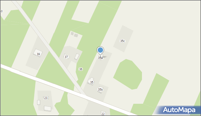 Cisza, Cisza, 35a, mapa Cisza