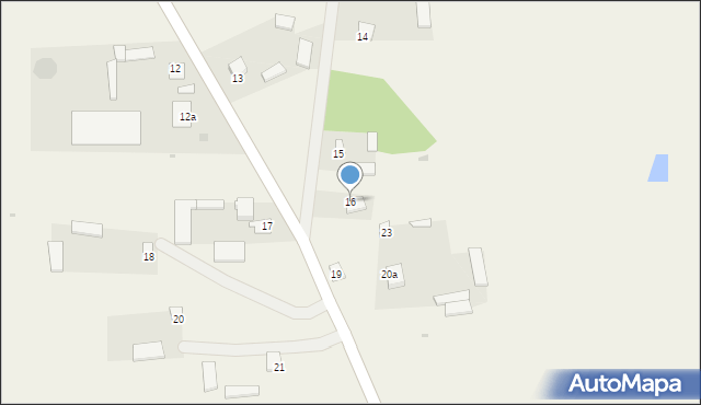 Ciszewo, Ciszewo, 16, mapa Ciszewo