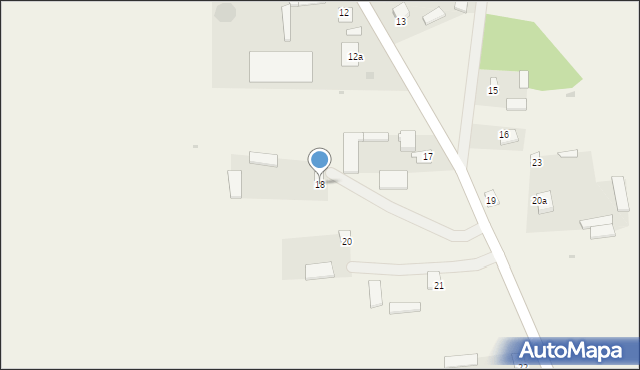 Ciszewo, Ciszewo, 18, mapa Ciszewo